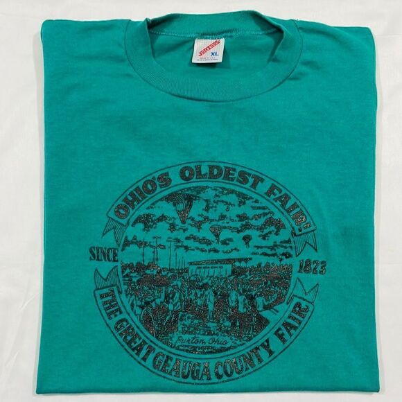 Vintage “Ohio’s Oldest Fair” Short Sleeve Tee - Picture 1 of 7